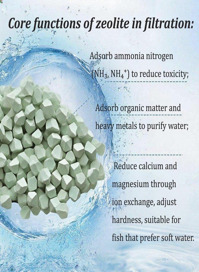 pewyoke Aquarium 8 Pack Rite-Size C Filter Cartridges with Zeolite, Compatible with Penguin PRO Power Filters 275/375, Power Filters 200/350 - Image 4